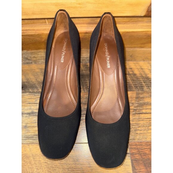 Donald Pliner Corin Square Toe Pumps Heels w/a Mirror Heel RandSize 9.5 - Picture 8 of 16